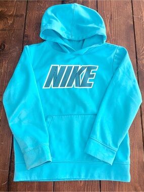 Nike Kids Pullover Hoodie with Bold Logo